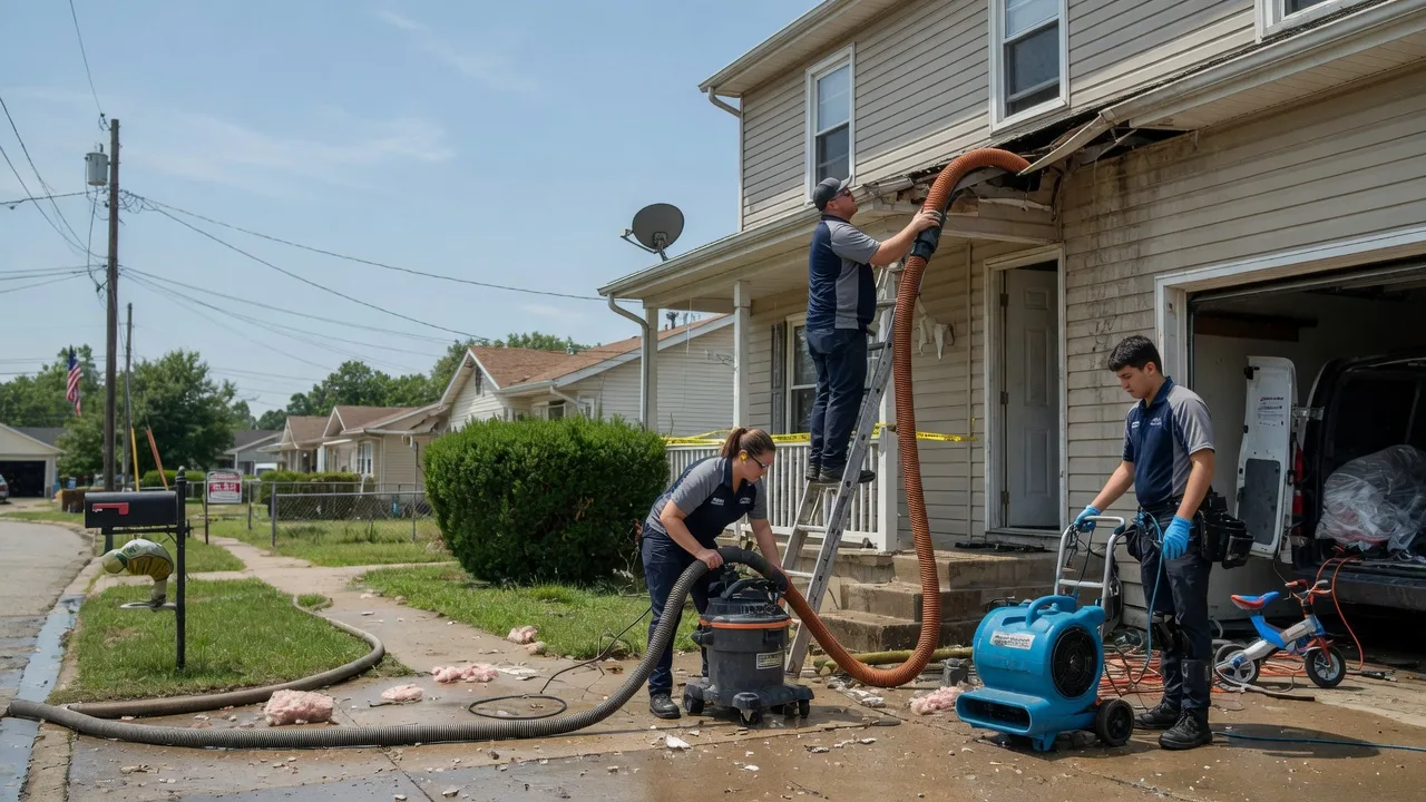 Water Damage Restoration in Hooversville, PA near me